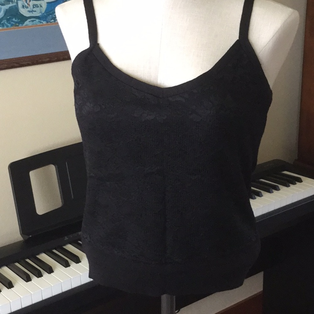 Banana Republic Floral Lace Front Cami, Medium